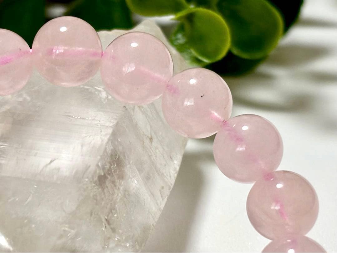 最高品質　超希少入手困難　愛の精霊の宝物　エンジェルローズモルガナイトのブレス