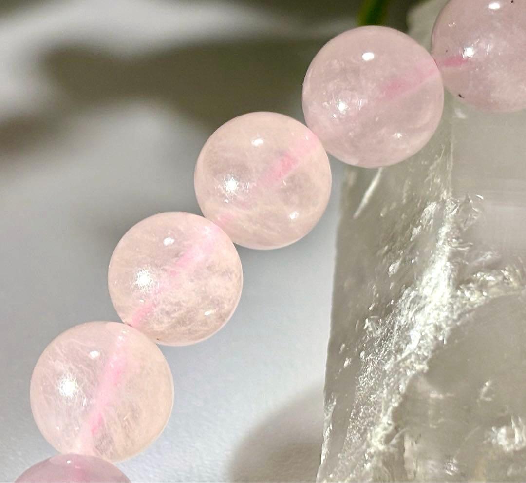 最高品質　超希少入手困難　愛の精霊の宝物　エンジェルローズモルガナイトのブレス