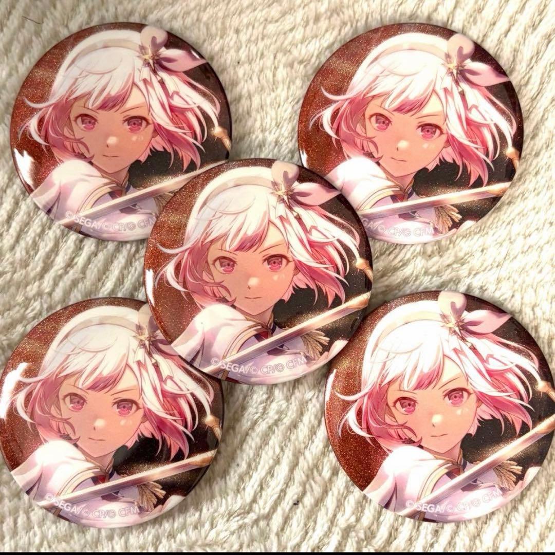 プロセカ プロジェクトセカイ グリ缶 グリッター缶バッジ 48b 鳳えむ