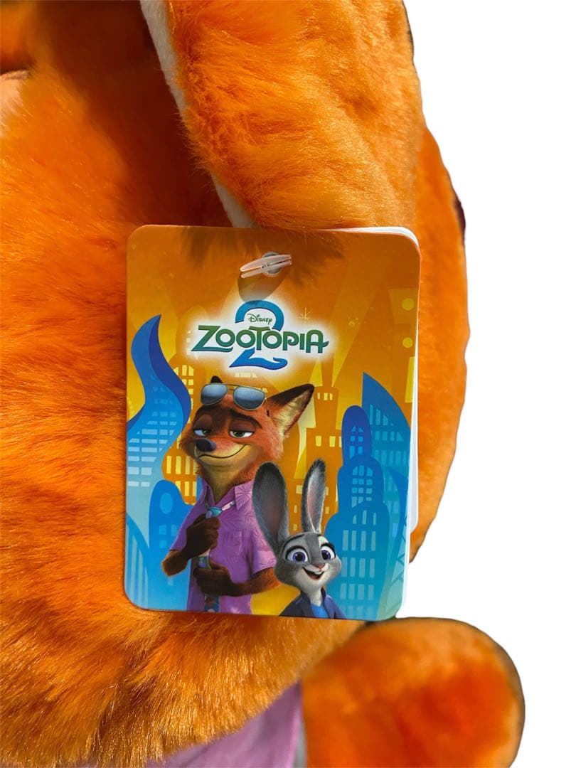 お顔厳選】 ズートピア2 ニック コストコ ぬいぐるみ ブランケット付き