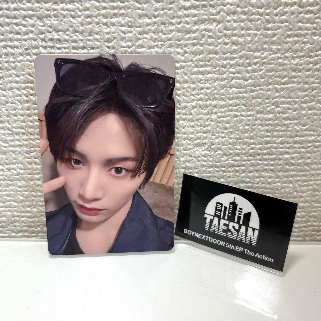 BOYNEXTDOOR The Action テサン トレカ - メルカリ