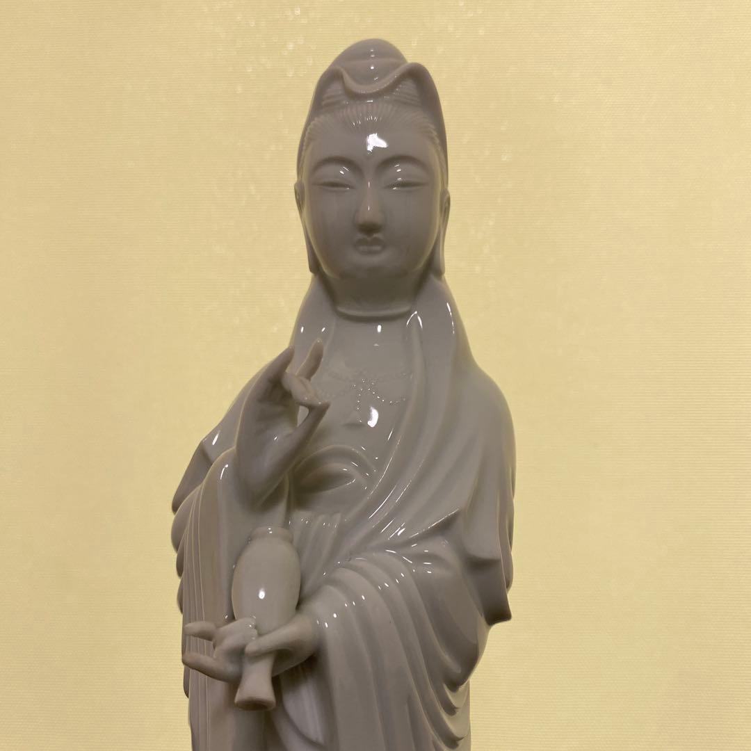 再値下げ】鍋島焼 慈母観音像 大五作 共箱付き - メルカリ