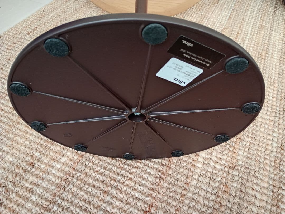 お値下げ中 vitra オケージョナル ローテーブル　直径50cm 高さ55cm