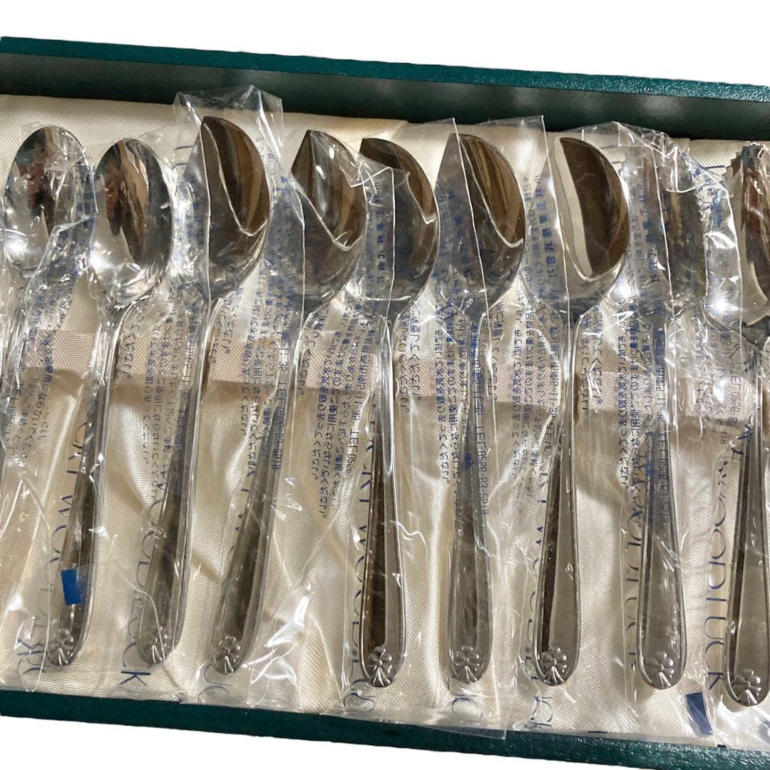 ラッキーウッド　18-10 マリエッタ　40本　カトラリー　フルセット