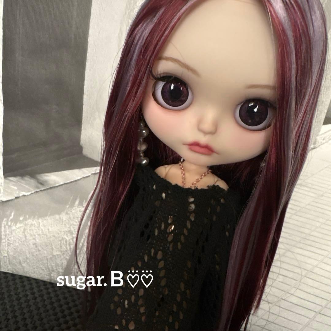 アイシードールカスタム❤︎薄パープル×濃パープル❤︎