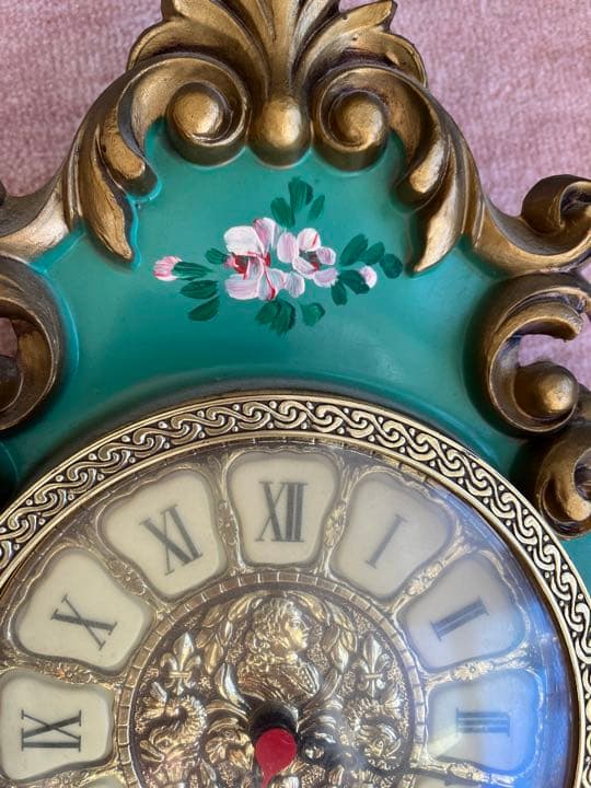 アンティーク　壁掛け時計　インテリア　ヴィクトリア