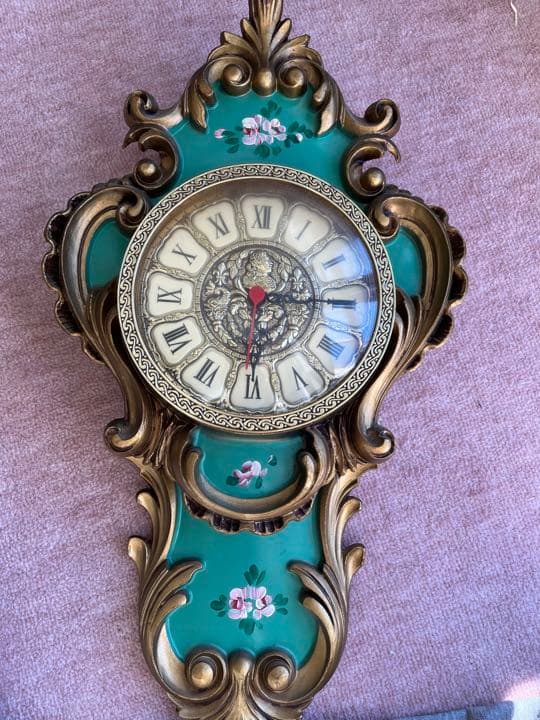 アンティーク　壁掛け時計　インテリア　ヴィクトリア