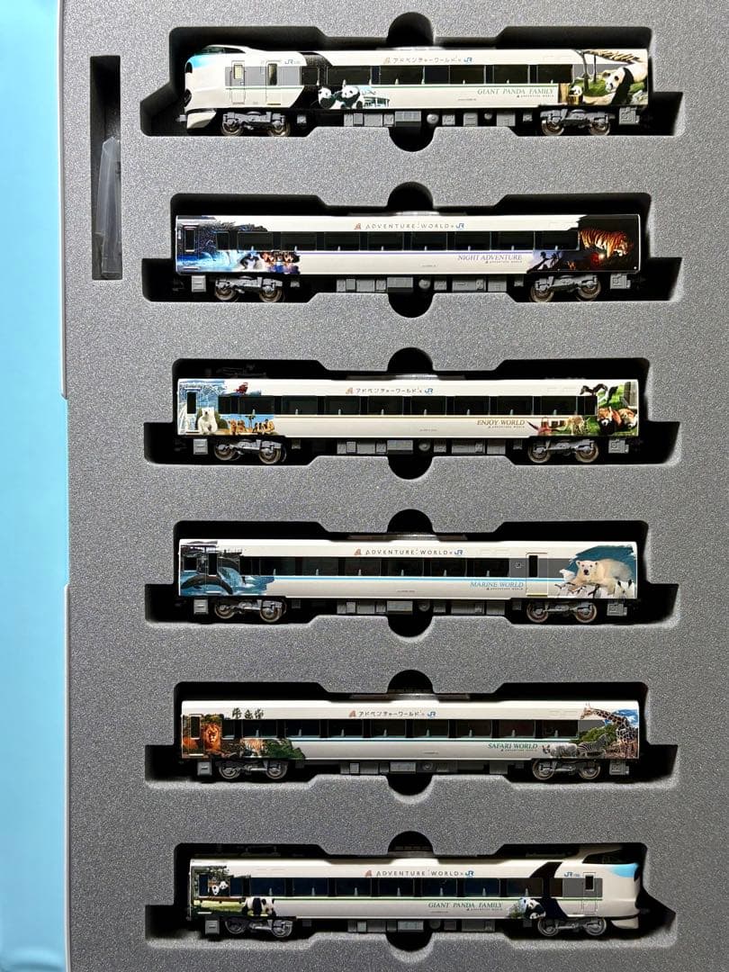 KATO 287系パンダくろしお「Smileアドベンチャートレイン」 6両セット