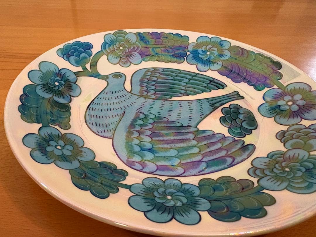 カイピアイネン　Arabia 鳥のプレート　Burger Kaipiainen