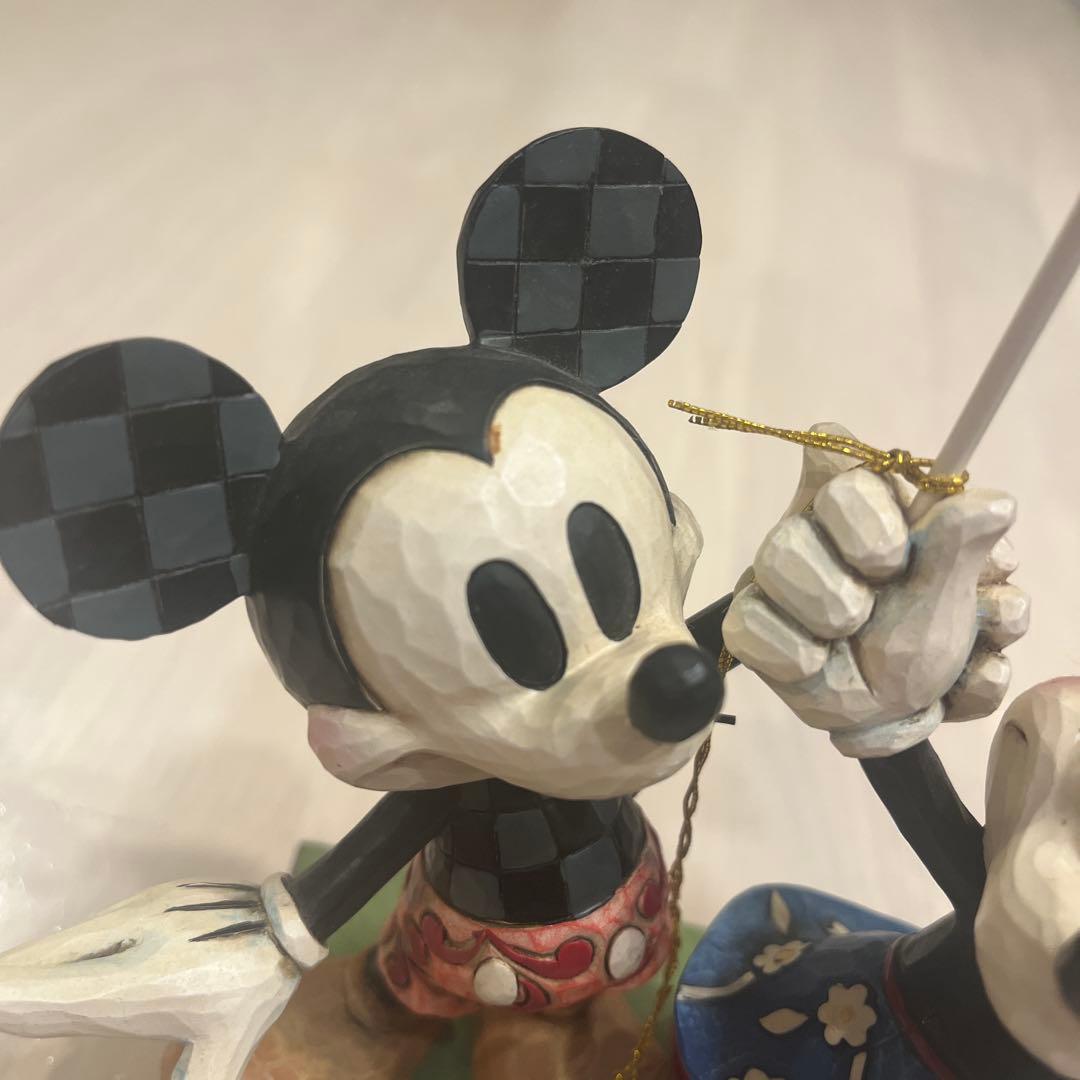 ミッキー ミニー フィギュア アメリカ国旗