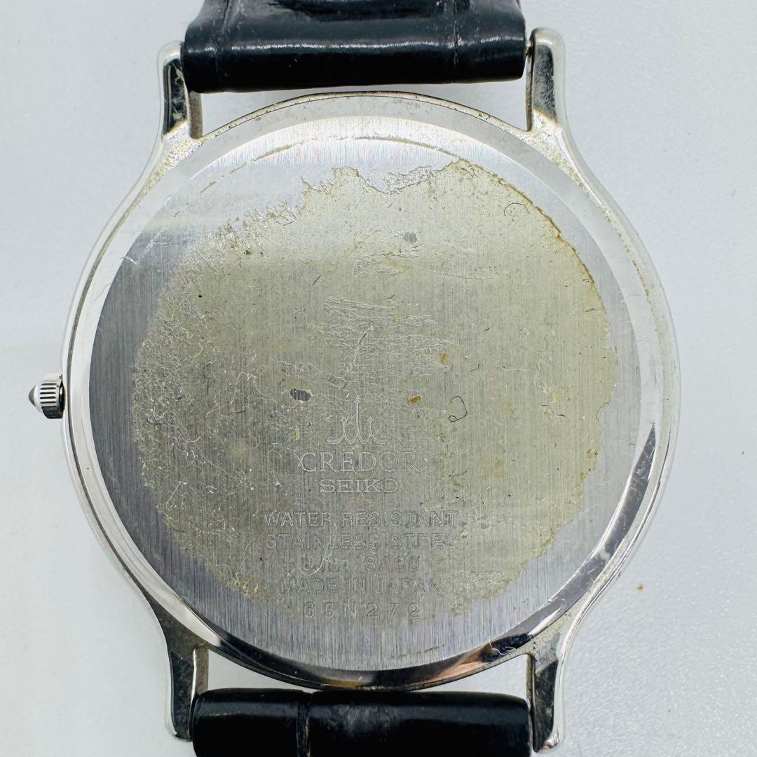 ✨SEIKO✨セイコー✨8J81-6A30✨クレドール✨ゴールド文字盤✨腕時計✨