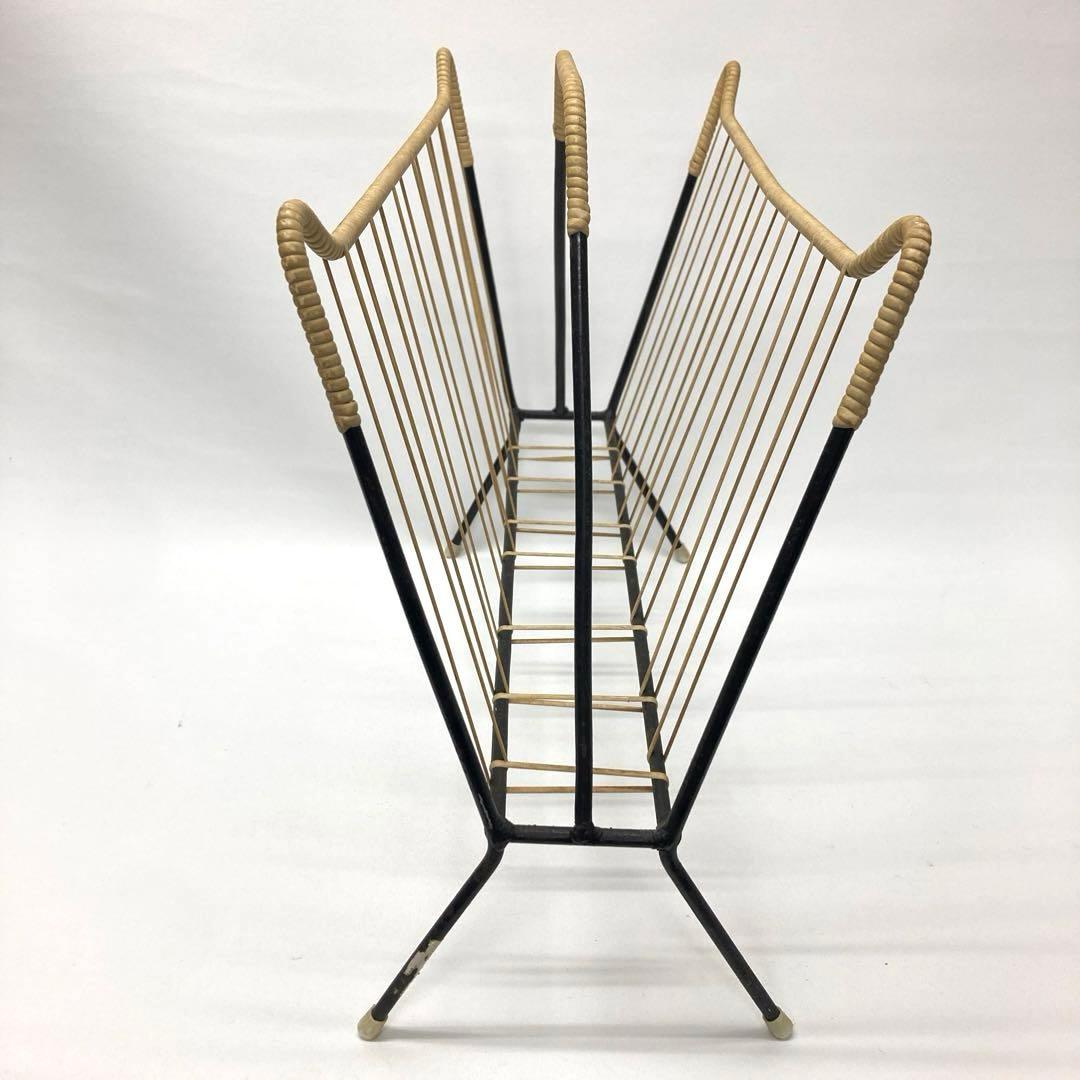 マガジンラック Vintage 50's design magazine rack