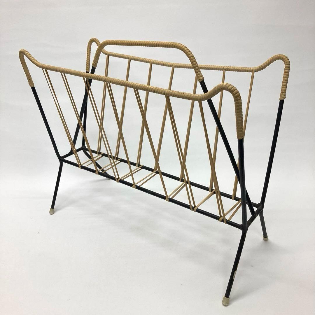 マガジンラック Vintage 50's design magazine rack