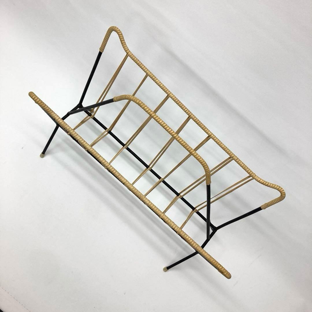 マガジンラック Vintage 50's design magazine rack