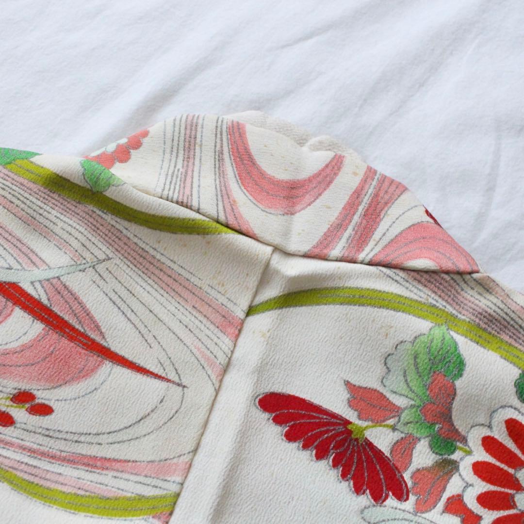 七五三 ひなまつり 5歳 7歳 女の子 子供 アンティーク 着物 帯 セット