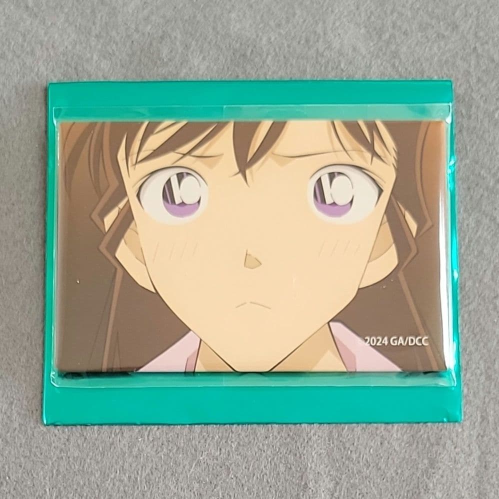 名探偵コナン ☆ 100万ドルの五稜星 スクエア缶バッジ 毛利蘭 - メルカリ