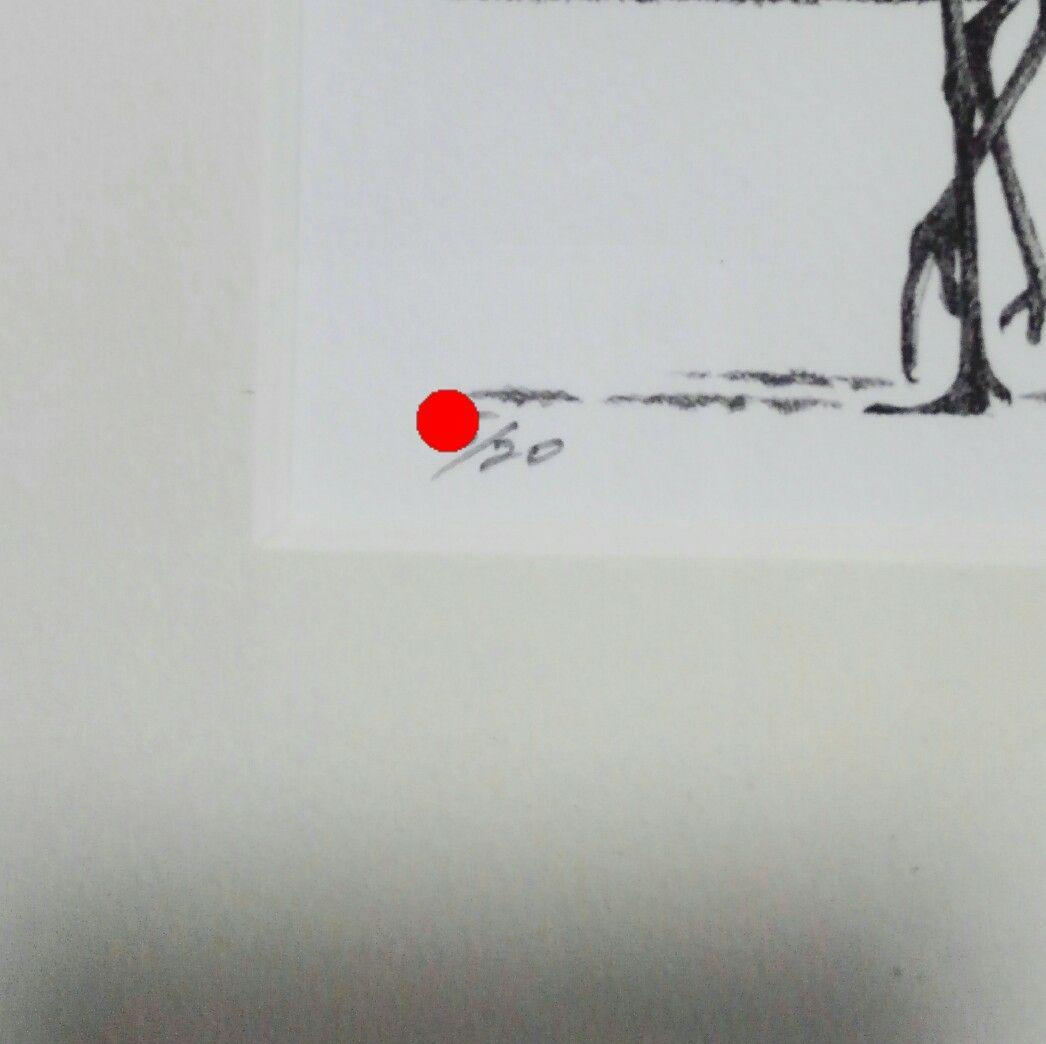 ジョウナイトウ リトグラフ 直筆サイン　①　✨２０枚限定の希少な作品✨