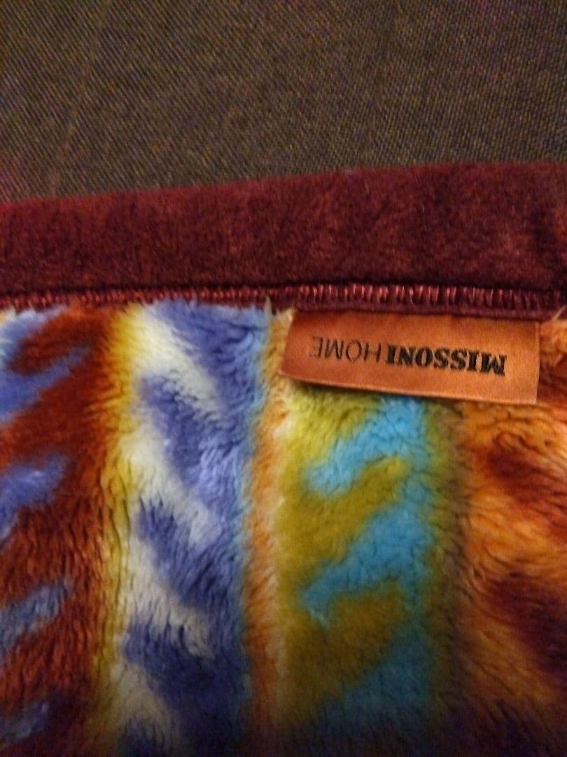 ミッソーニ MISSONI 高級毛布 シングルサイズ★未使用