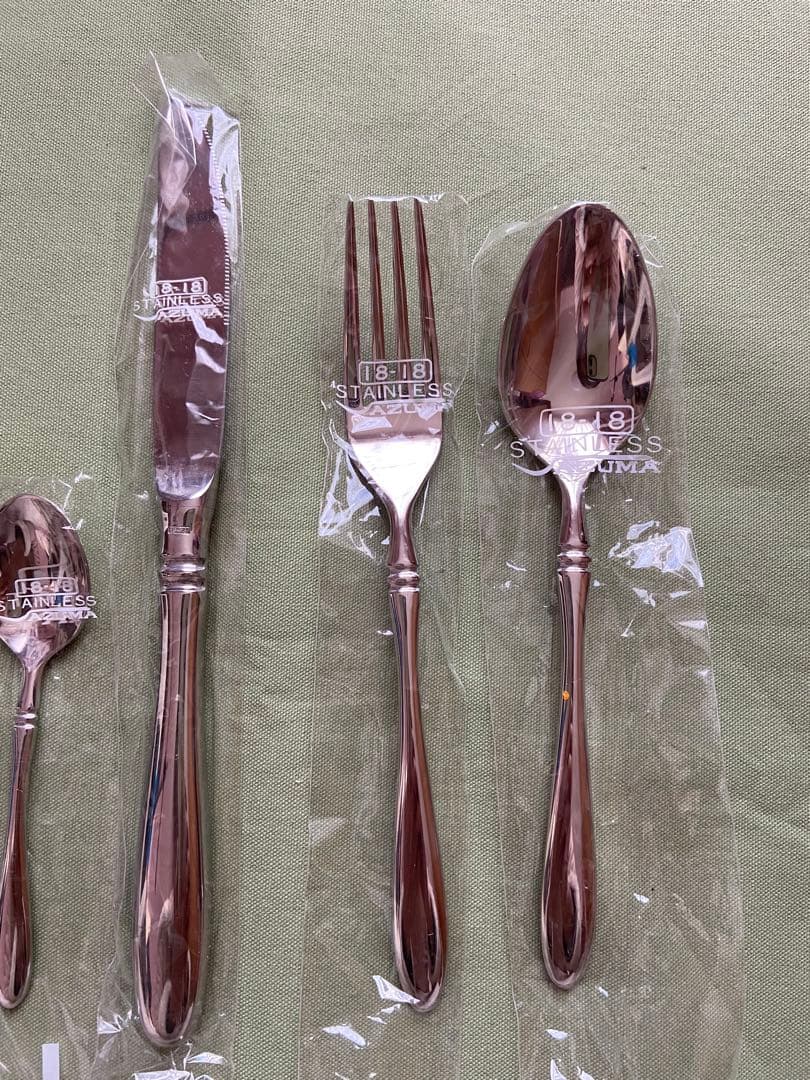 AZUMA インペリアル 18-18 食事用3本,ケーキフォーク,他,計6本