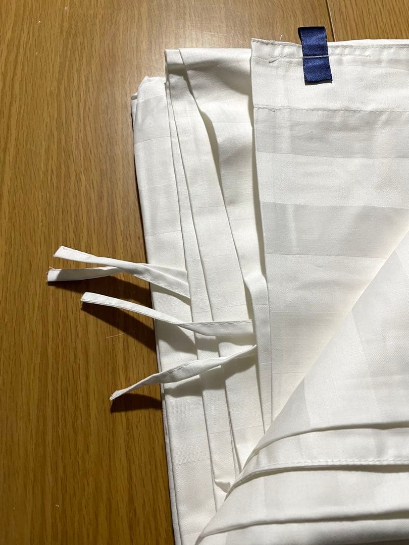 掛け布団カバー　コットン100% ストライプ　ホテル仕様　10枚　まとめ売り