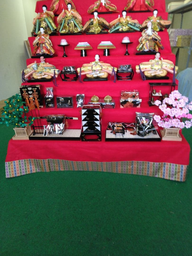 《久月》雛人形7段飾り 40号