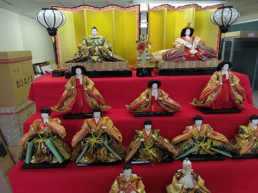 《久月》雛人形7段飾り 40号