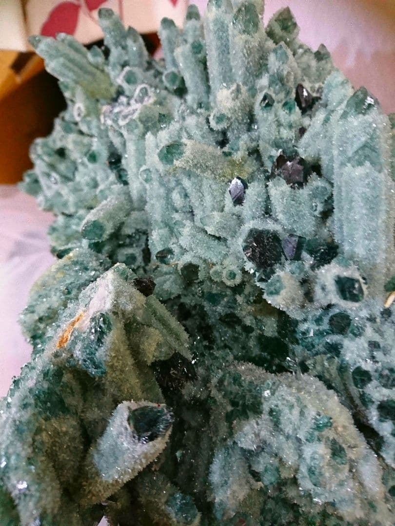 《超希少博物館級特大約40㌢７㎏》純天然緑水晶原石