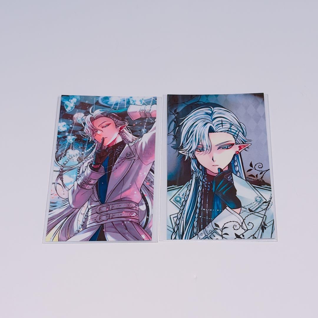 悪魔執事と黒い猫 あくねこ バレンタイントレカ風カード シロ - メルカリ