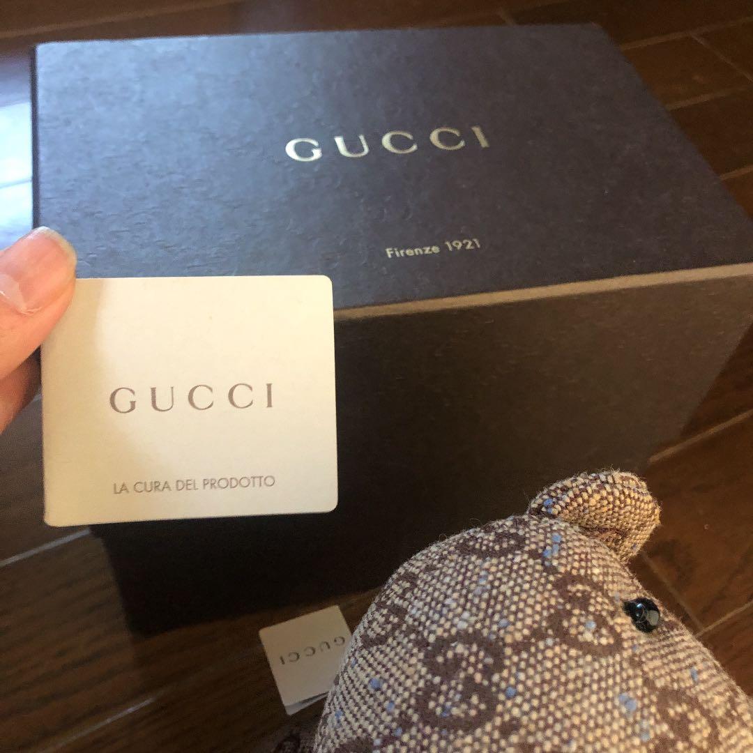 GUCCI グッチ ベアー 新品未使用 直営店購入 希少