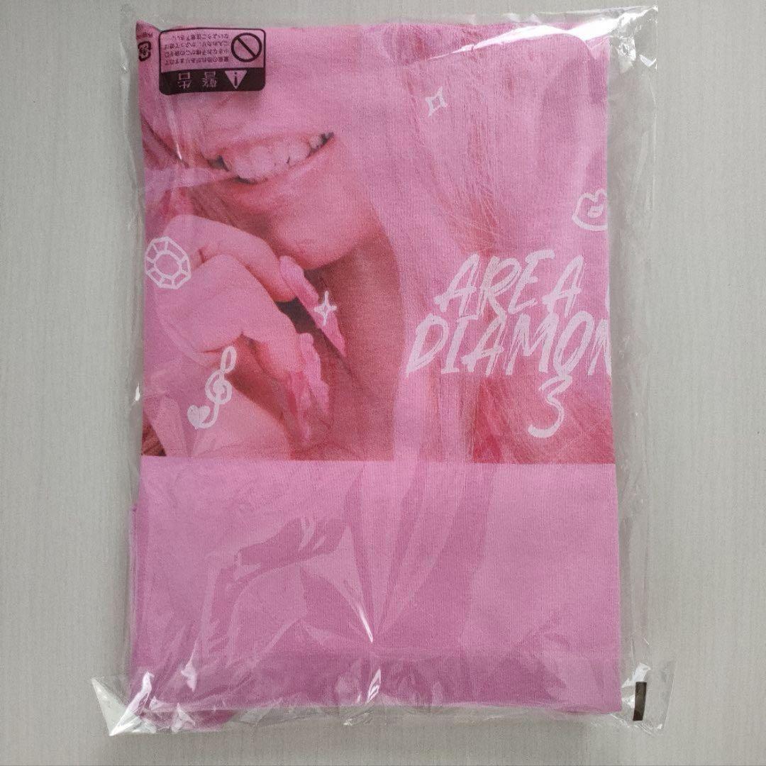 ちゃんみな area of Diamond3 グッズ 限定Tシャツ ピンク - メルカリ