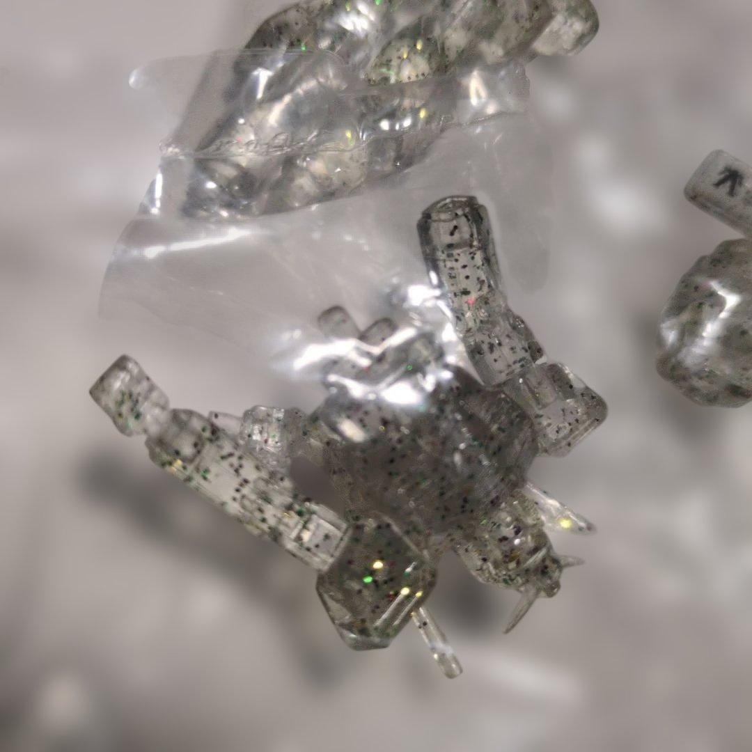 ガンダム　2012 イベント　限定　消しゴム　フィギュア　ラメ　クリア　激レア