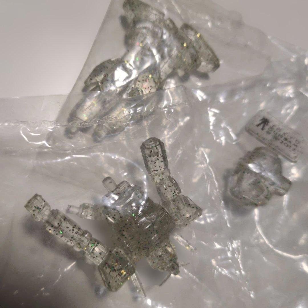 ガンダム　2012 イベント　限定　消しゴム　フィギュア　ラメ　クリア　激レア