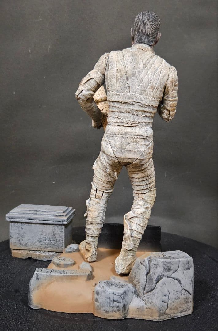 SIDESHOW製フィギュア ザ・マミー(ボリス カーロフ)リペイント完成品