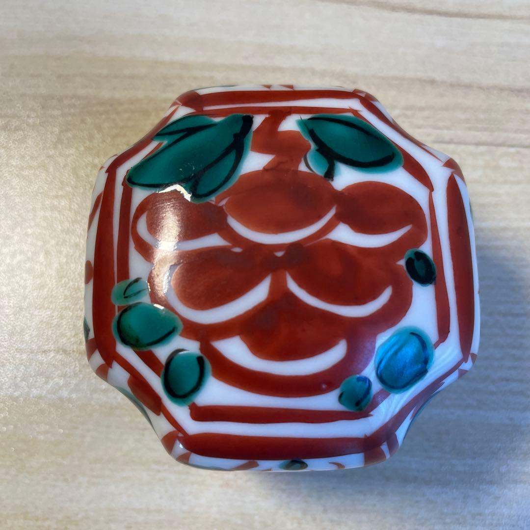 真葛香斎 赤絵香合 茶道具 - メルカリ