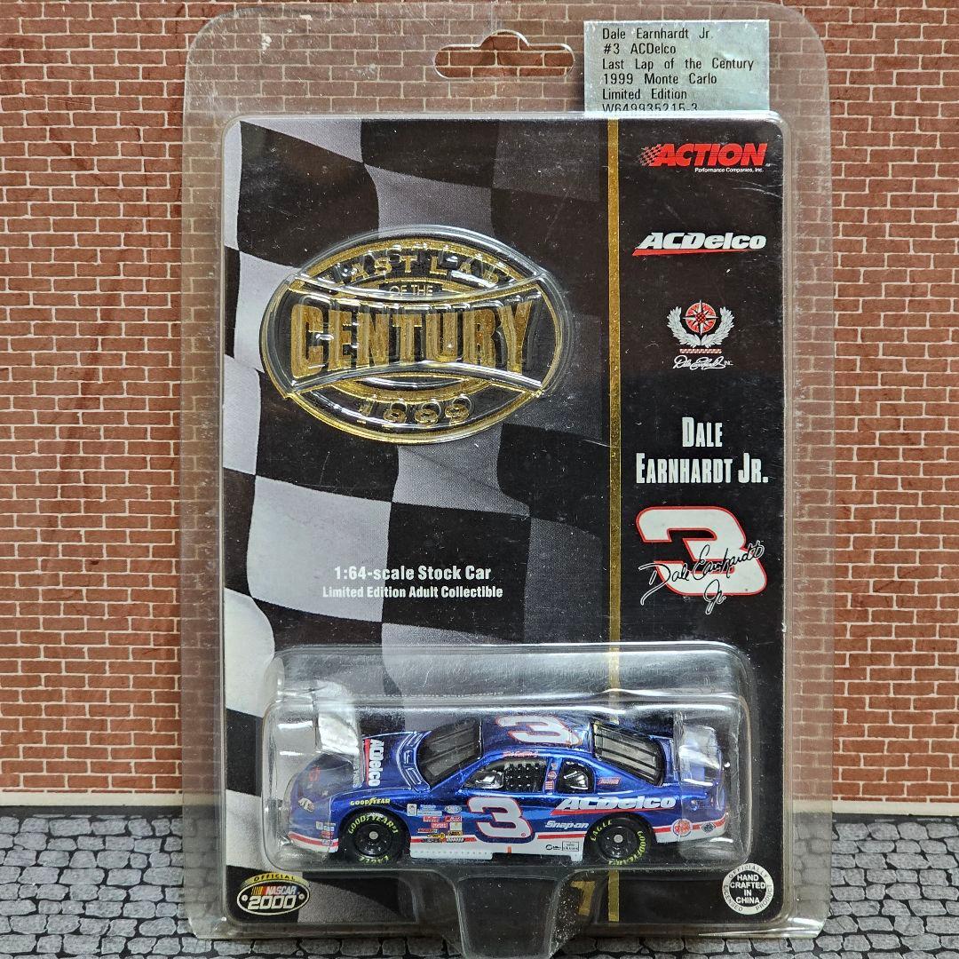 ACデルコ　ナスカー　ブルーメッキ　1/64　ミニカー　当時物