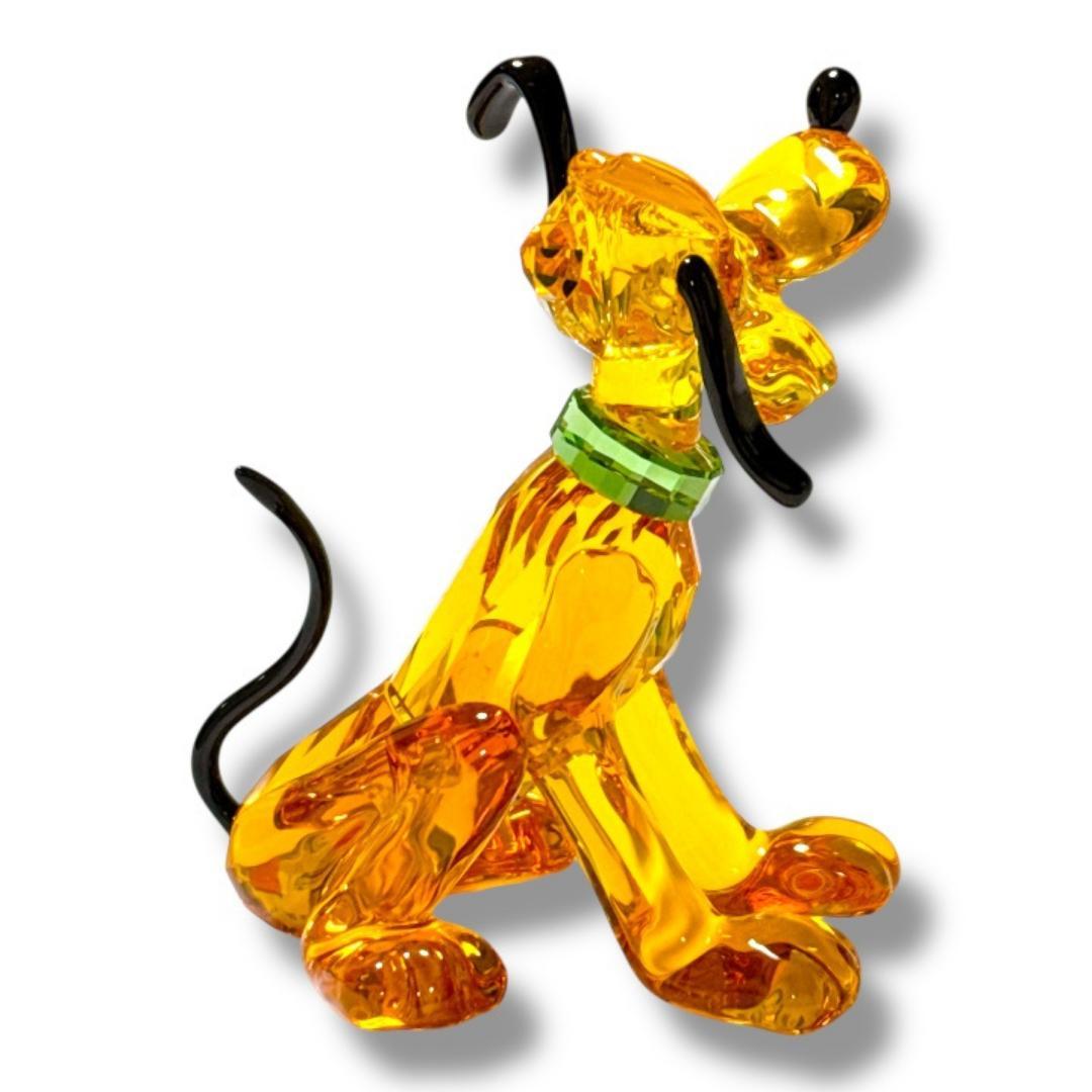 【超美品】スワロフスキー ディズニー プルート クリスタル オブジェ