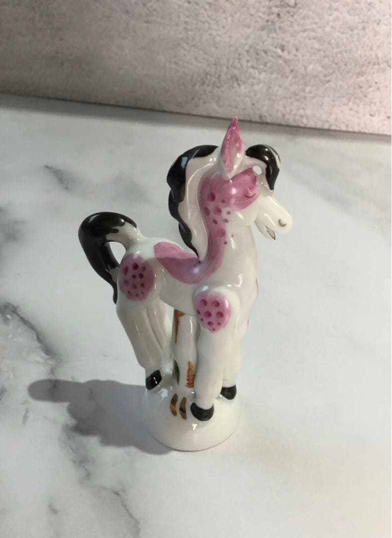 【Meissen マイセン】干支シリーズ　手びねり　ミニフィギュリン　午　うま