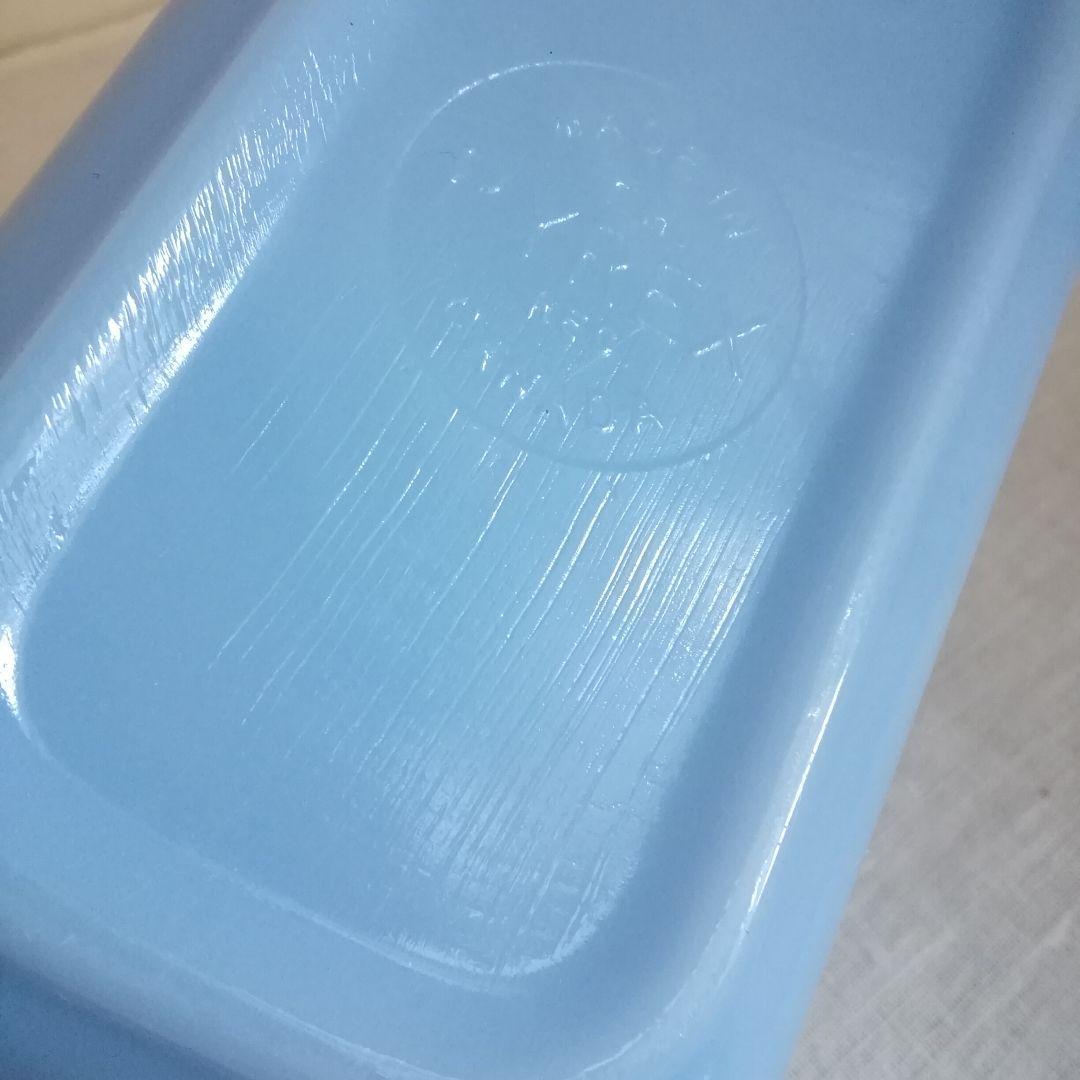 オールドパイレックス レフリジレーター デルファイトブルー M