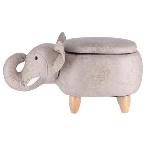 収納付スツール/椅子 ゾウ