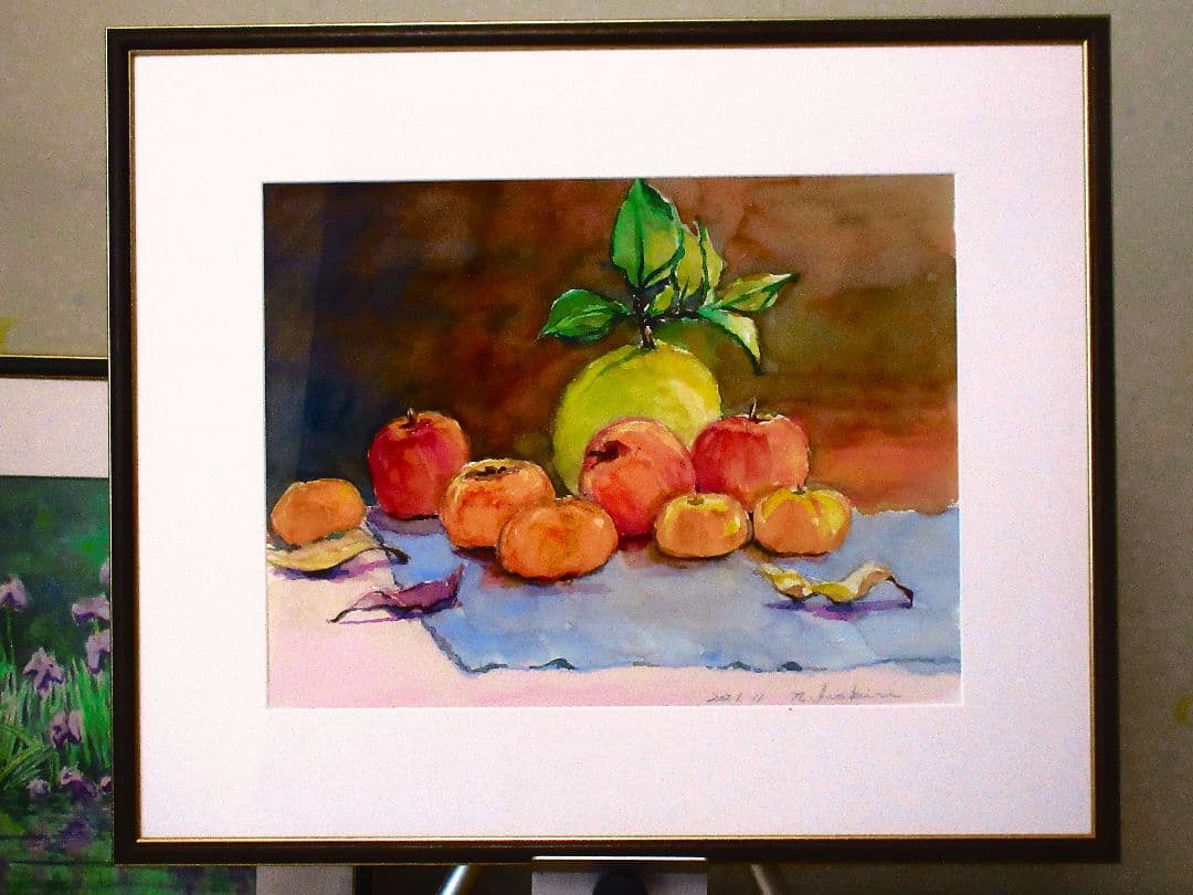 静物 -画 額装済み