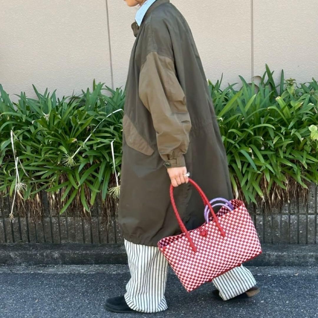 最終価格 メケアリサ カゴバック mekearisa ボストン