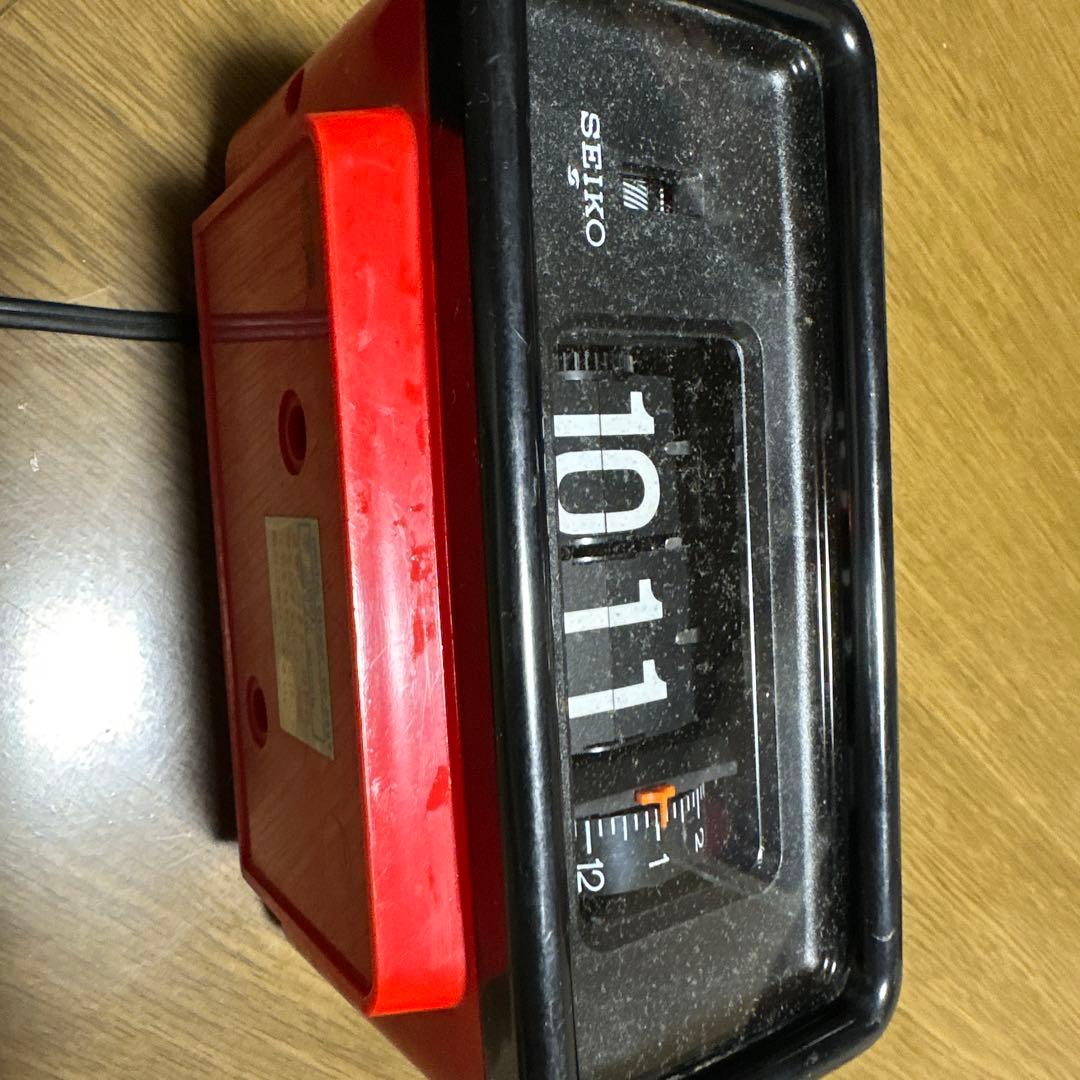 昭和レトロ SEIKO パタパタクロック DP692T