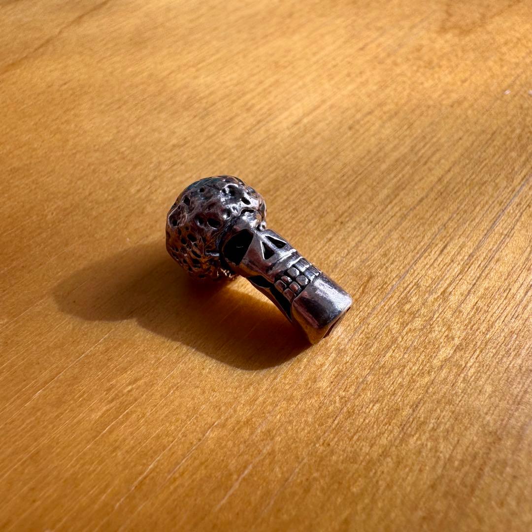 シルバー ボディピアス（スカルデザイン） 4〜2G