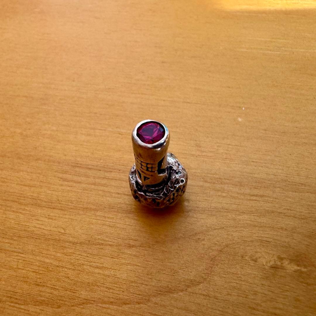 シルバー ボディピアス（スカルデザイン） 4〜2G