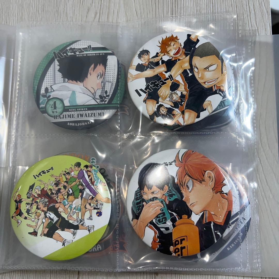 【1/31までに売れなければ取下げ】 ハイキュー 缶バッチ 23種