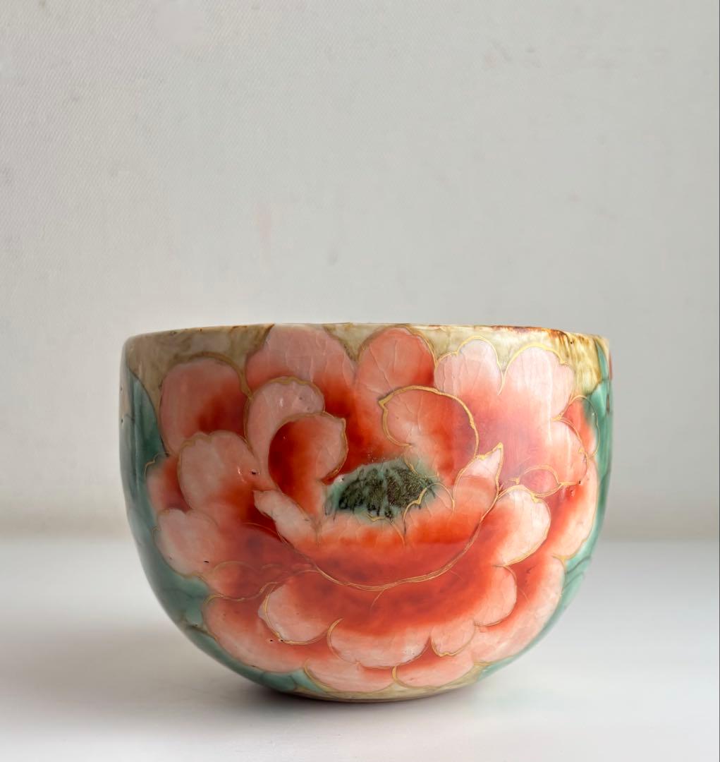 京焼 清水焼 陶葊 陶あん 茶碗 色絵付け - メルカリ