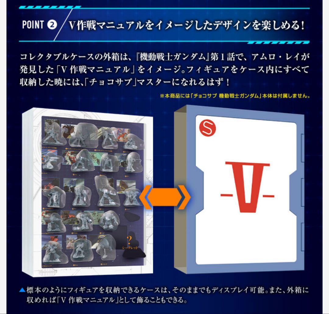 チョコサプ 機動戦士ガンダム コレクタブルケース 全19種 バンダイ