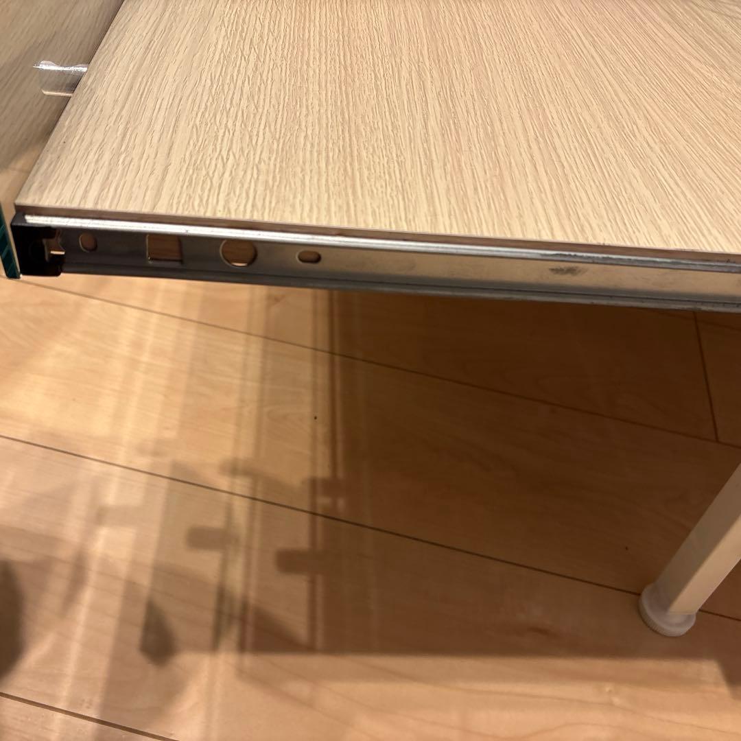 ガラス天板引き出し付きセンターテーブル