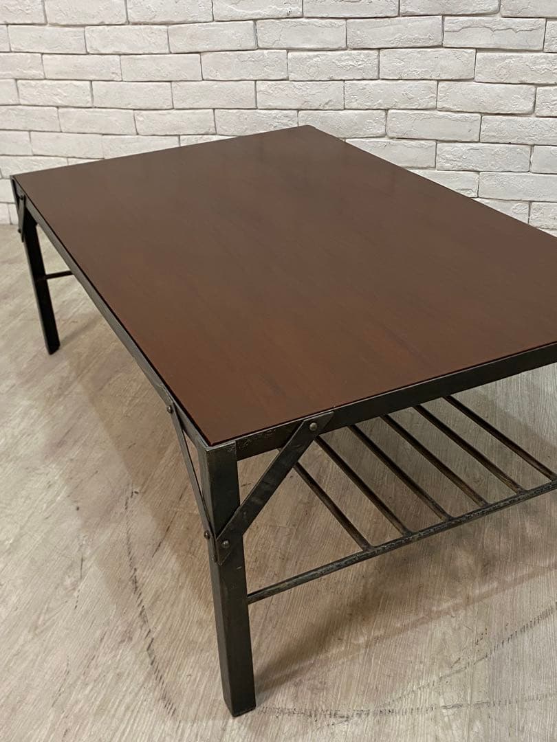 【東京都内23区配送無料】インダストリアル　ウニコ　コーヒー　テーブル　センター