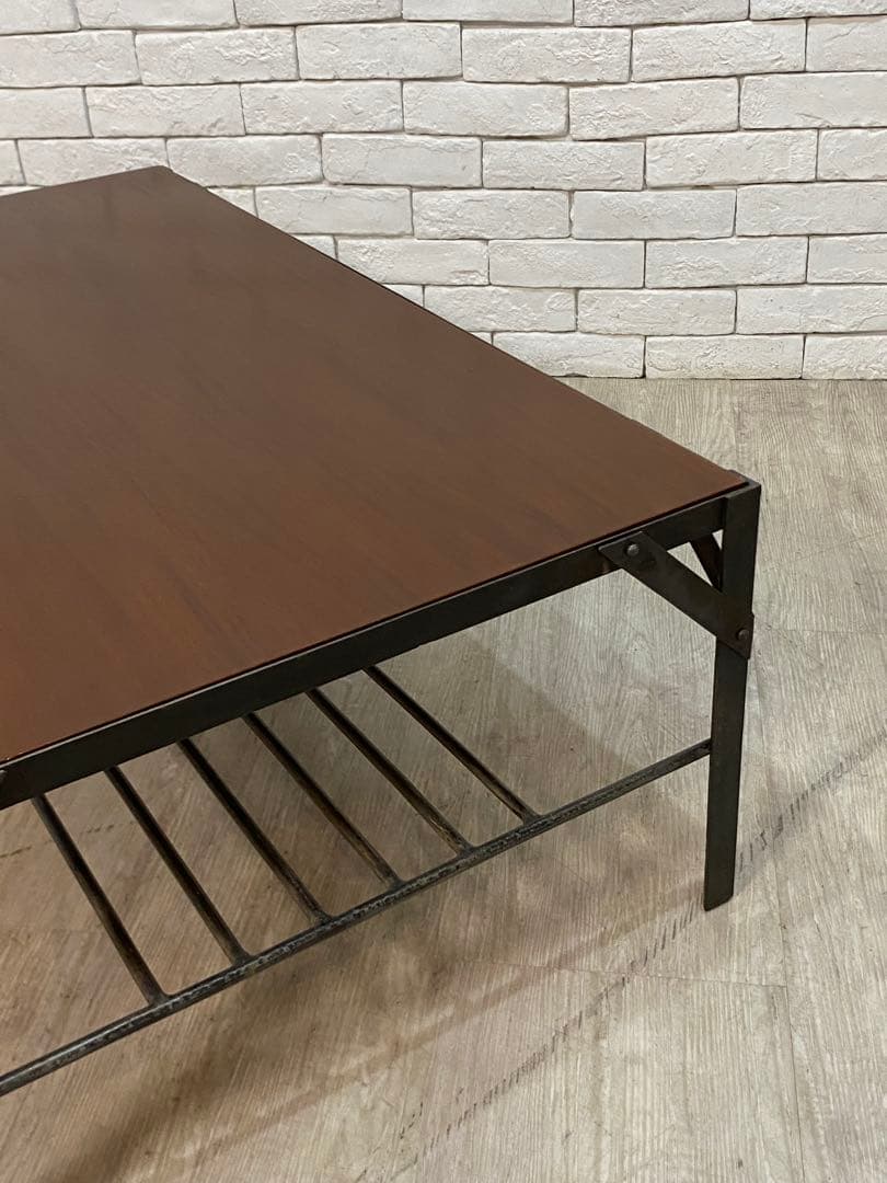 【東京都内23区配送無料】インダストリアル　ウニコ　コーヒー　テーブル　センター